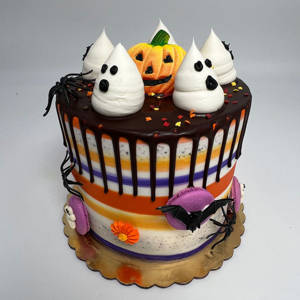 Ghosts Stripes Drip Cake Palermo Shop