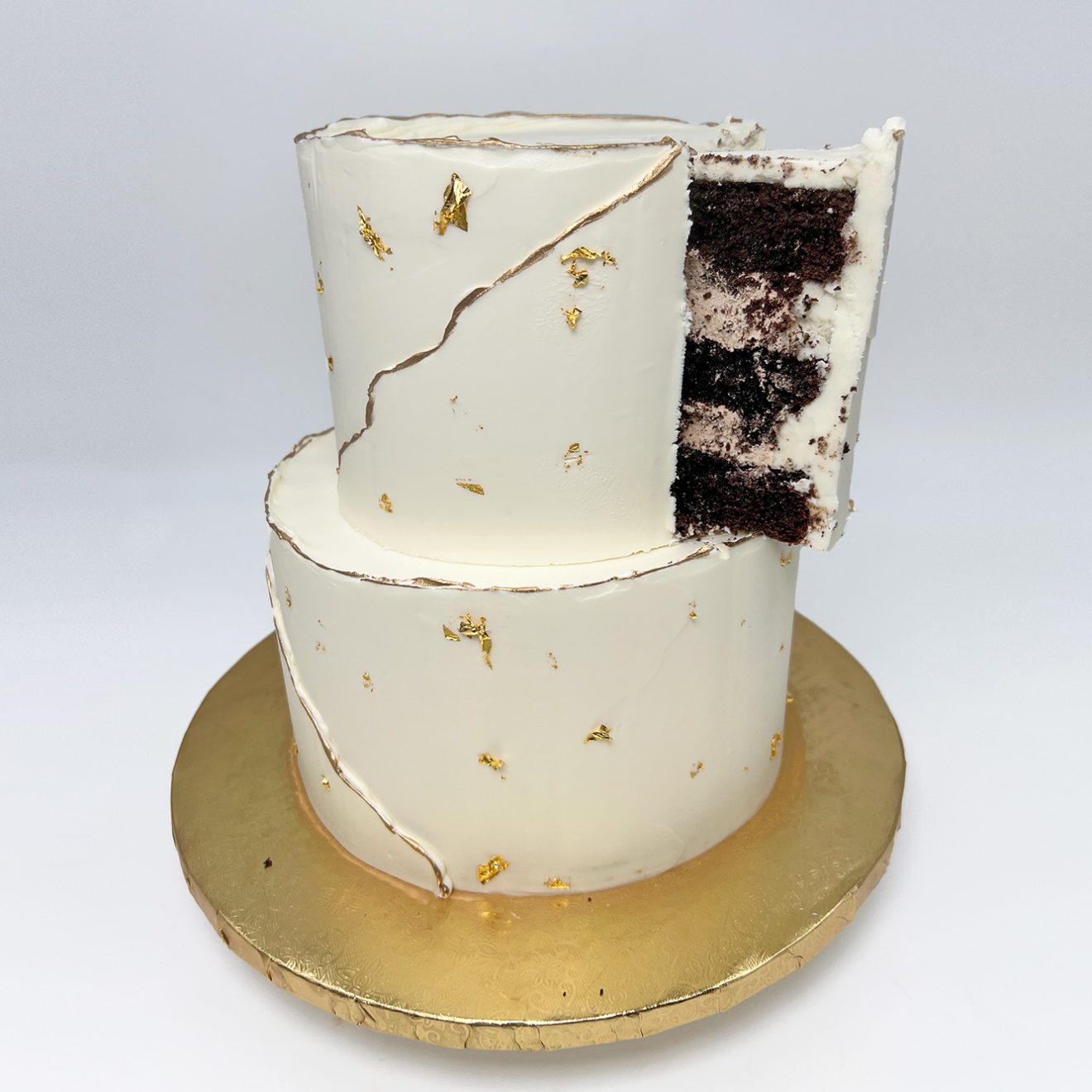 Golden Touch 2 Tiered Cake Palermo 365 Shop