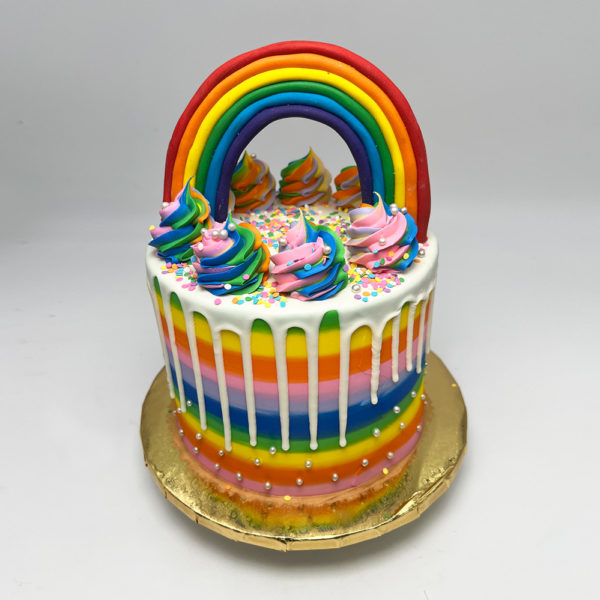 Rainbow Drip Cake - Palermo 365 Shop