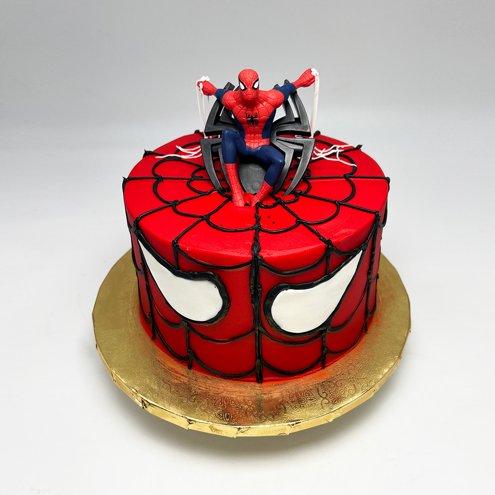 Spiderman Web Cake | Customised Cake-mncb.edu.vn