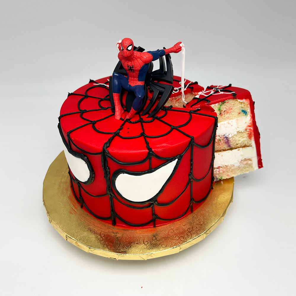 Buy Simple Spiderman Cake for Birthday | FaridabadCake-sonthuy.vn
