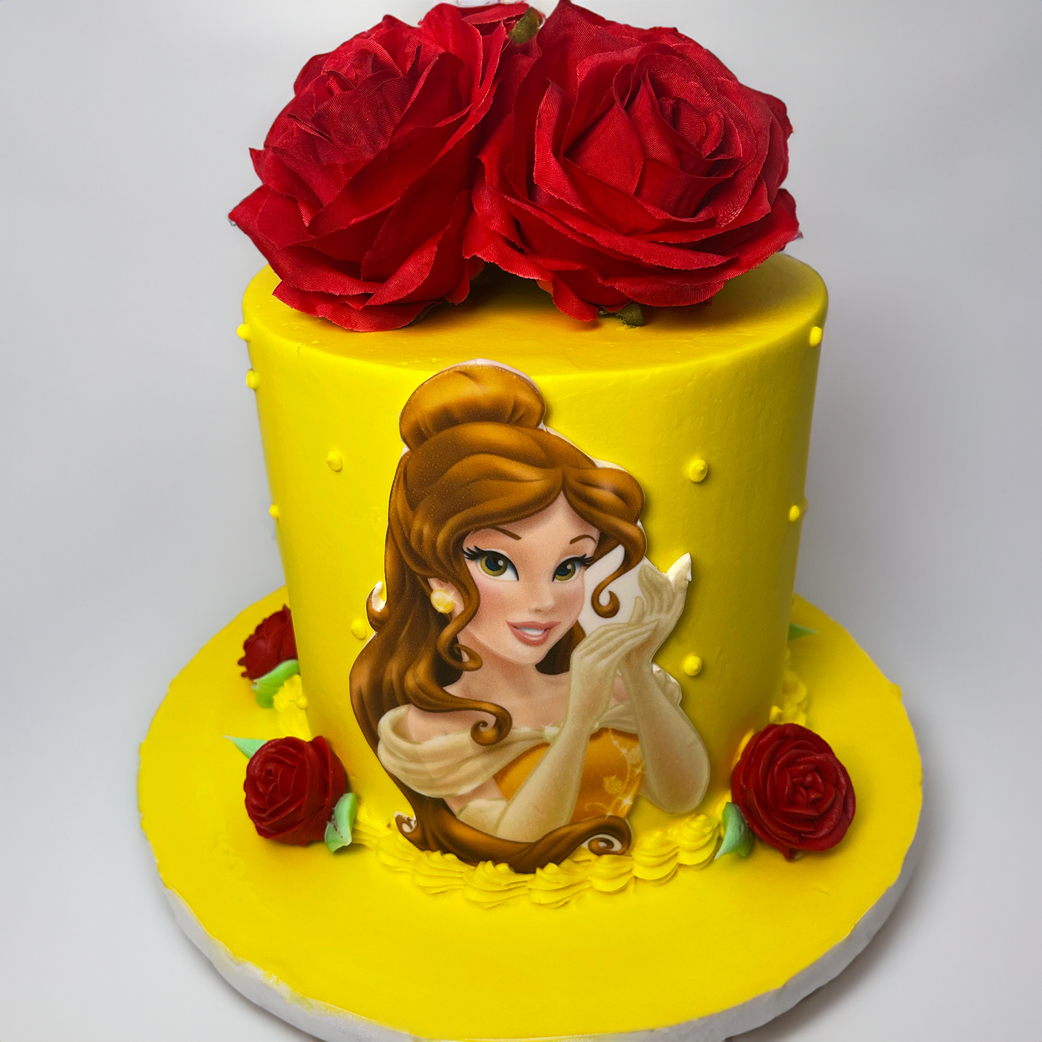 Disney belle cake
